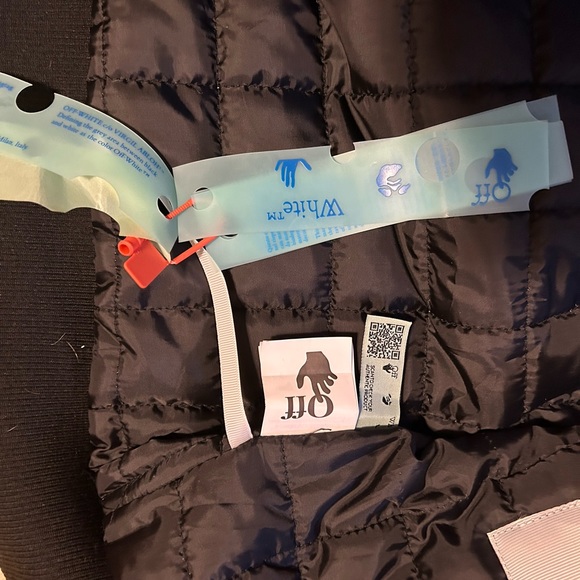 OFF-White witch Logo Patch varsity jacket - Picture 6 of 8